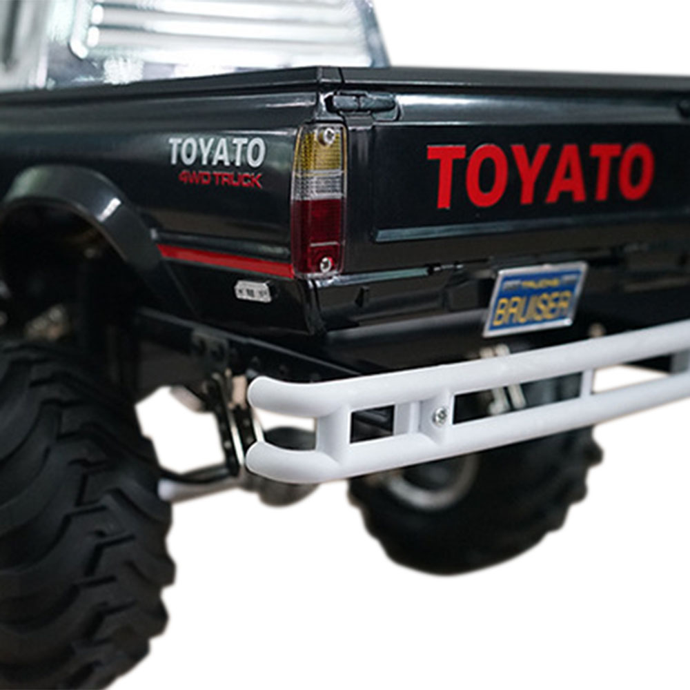 HG P407 2.4G 1:10 4WD Brushed Off-road RC Climbing Car for TOYATO Pickup Truck RTR - Black