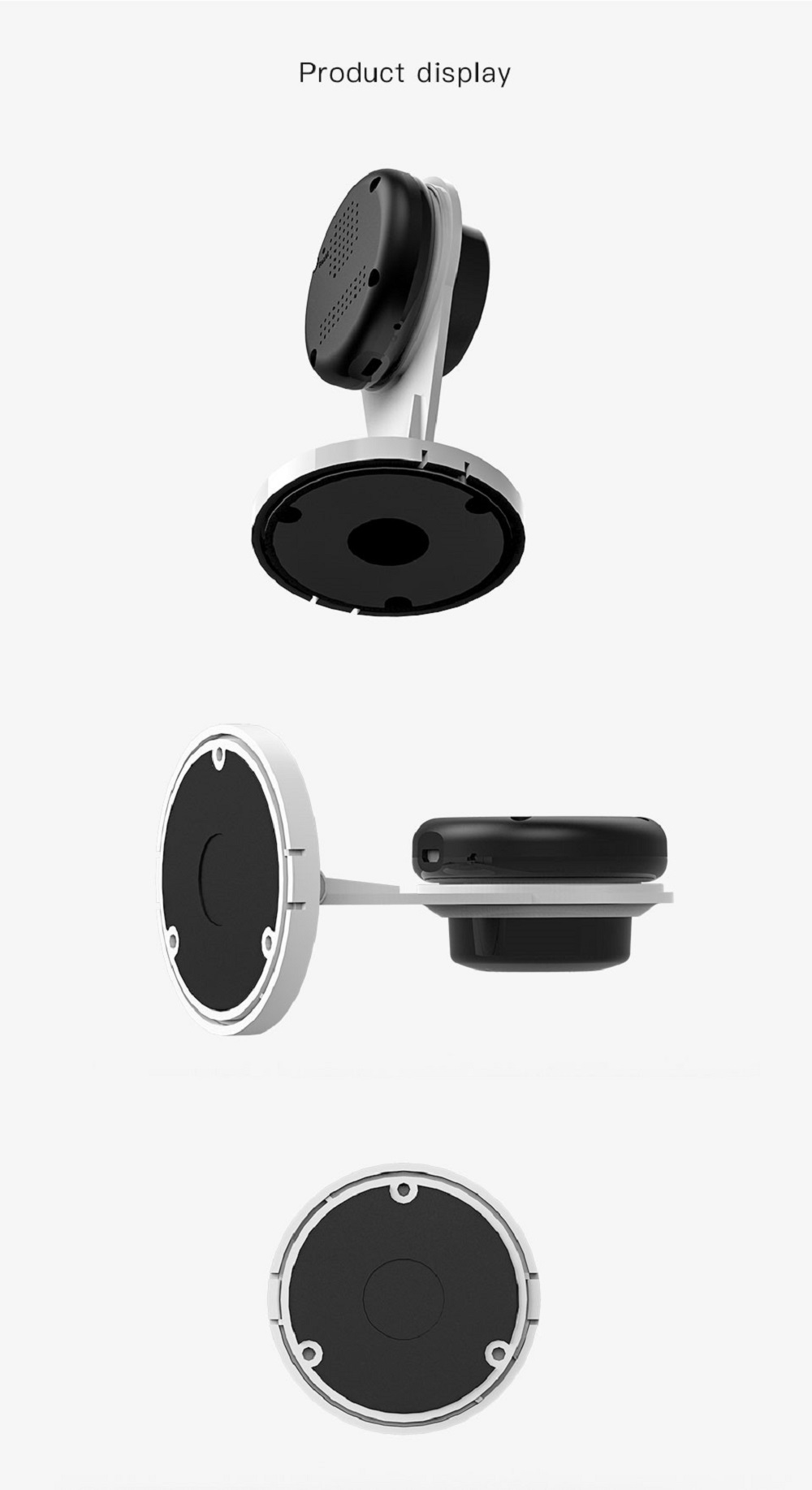 Vstarcam G96 720P WiFi IP Camera Motion Dectection 1MP IR-CUT Infrared Night Vision Security Camera - White UK Plug