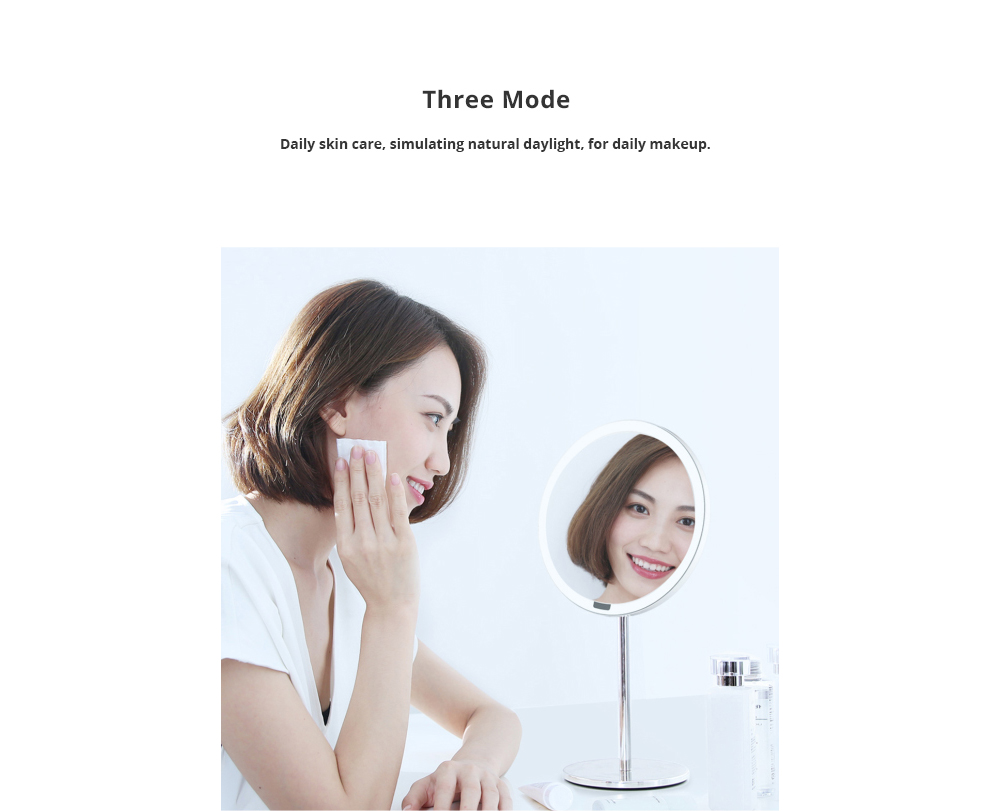 Yeelight LED Smart Lighting Mirror Smart Sensor Ra94 Reality Analog Natural Light Three Level Modes - White