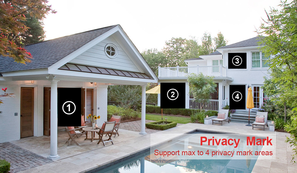 ESCAM PVR001 ONVIF HD 720P IP Camera P2P Day Night Vision Motion Detectio Private Cloud Water Resistant Security - White/UK Plug