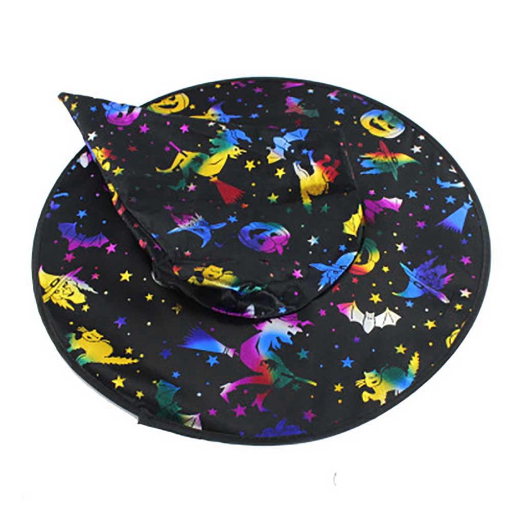 Halloween Costume Gorgeous Wizard Hat Witch Hat - Color