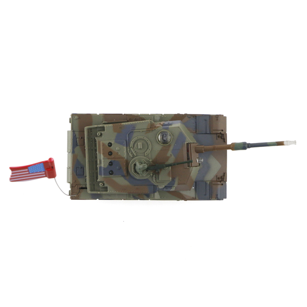 9816A 1:64 Rotating Turret Infrared Battle RC Tank RTR - Yellow