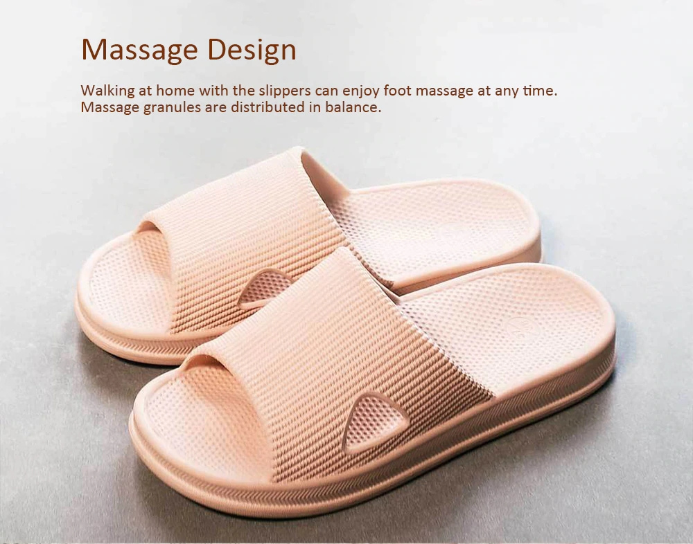 Xiaomi One Cloud Soft Home Bathroom Antiskid Slippers -Black 270MM Size(41-42)