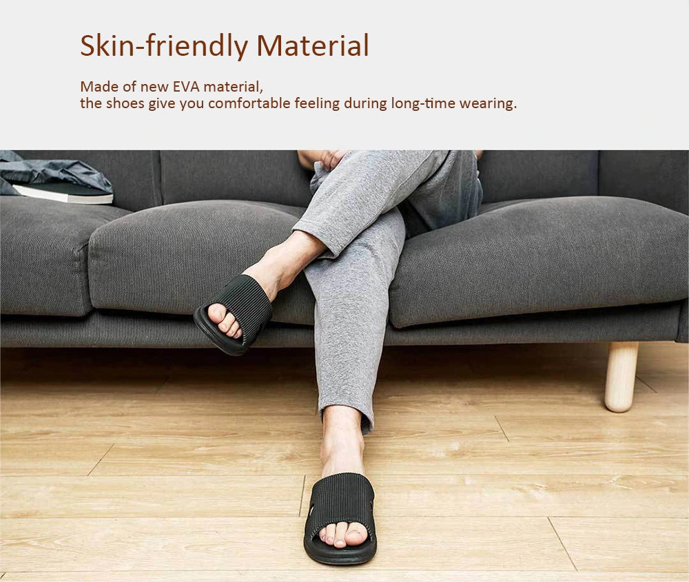 Xiaomi One Cloud Soft Home Bathroom Antiskid Slippers - Green 250MM Size(39-40)