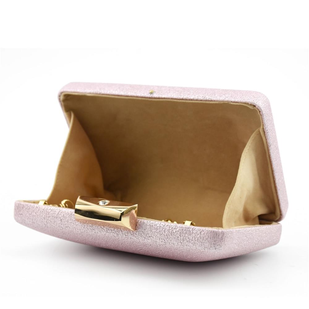 Women Handbag Party Evening Clutch Bag Wallet Purse Messenger Phone Bag HS035 - Purple