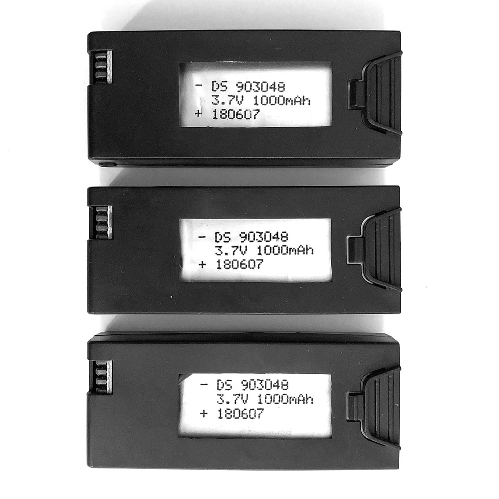 REDPAWZ R020 BLAST RC Drone Battery Charger Set 3.7V 1000mAh Battery + USB Charger