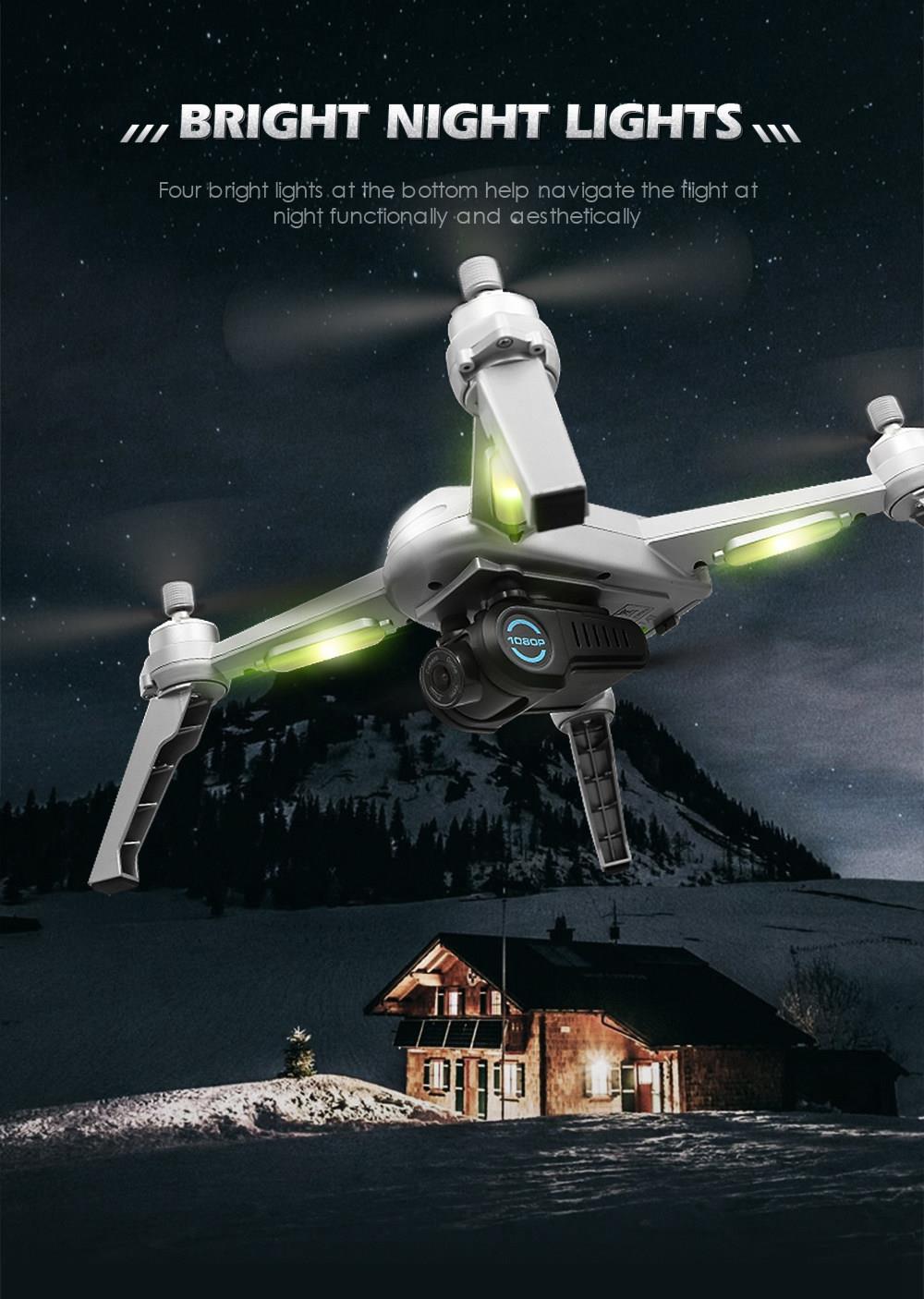 JJRC JJPRO X5 EPIK 5G WIFI 1080P FHD FPV One-Axis Gimble with GPS Follow Me Mode RC Quadcopter RTF - Two Battery