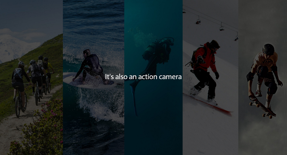 RunCam 3S Excellent WDR 1080P 60FPS FOV 160 Degree FPV Action Camera Built-in Wi-Fi Module Replaceable Battery