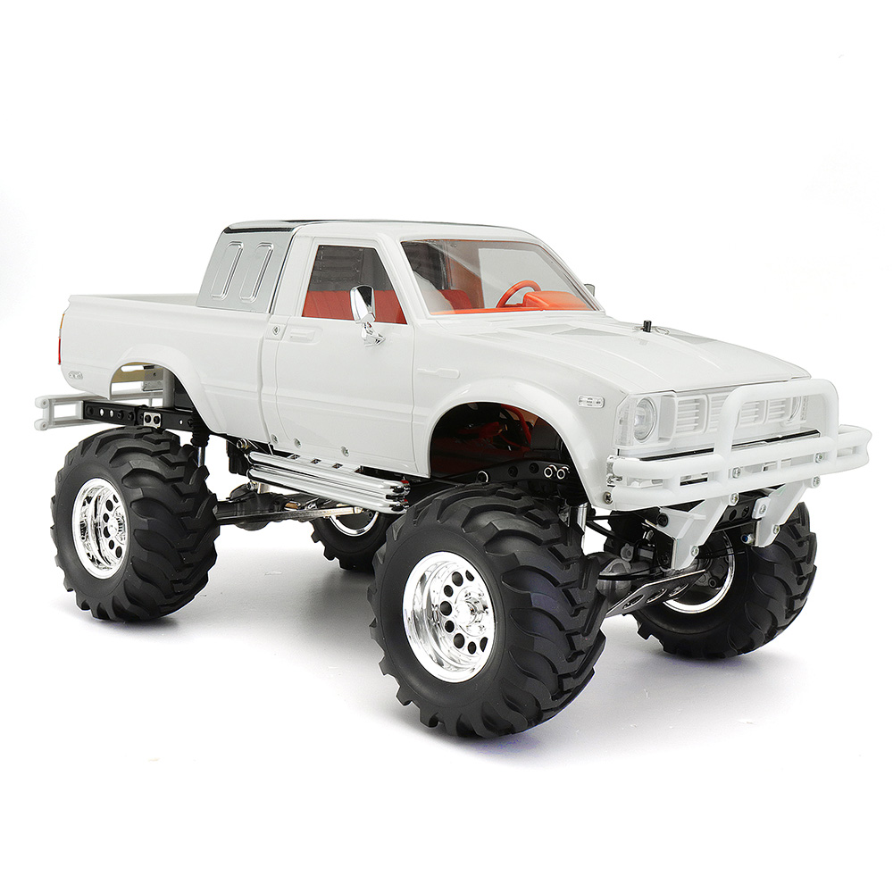 HG P407 2.4G 1:10 4WD Brushed Off-road RC Climbing Car for TOYATO Pickup Truck RTR - Black