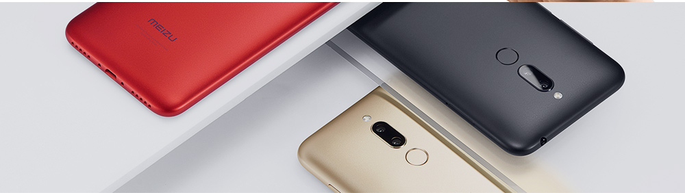 Meizu 6T 5.7 Inch 4G LTE Smartphone MTK6750 4GB 32GB 13.0MP+2.0MP Dual Rear Cameras Flyme 6 Full Screen Touch ID Infrared - Red