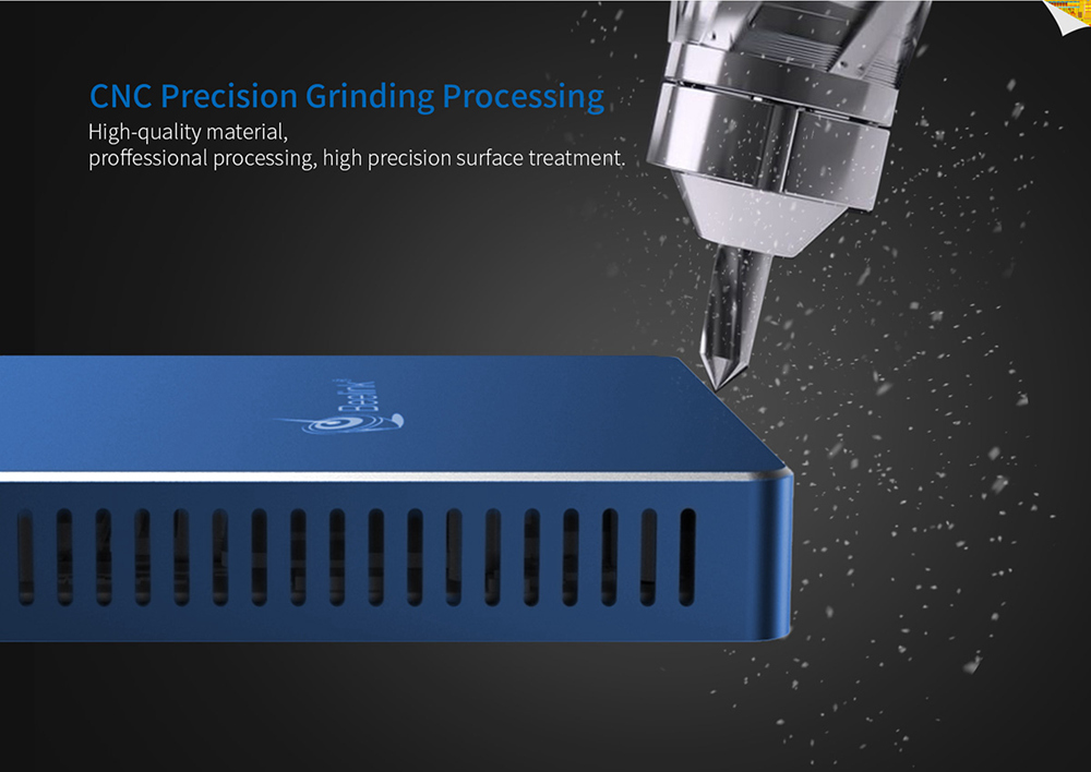 Beelink Gemini N50 Intel Gemini Lake N5000 8GB LPDDR4 128GB SSD Windows 10 Mini PC Dual Band WIFI Gigabit LAN Bluetooth USB3.0*4 HDMI*2 - Blue