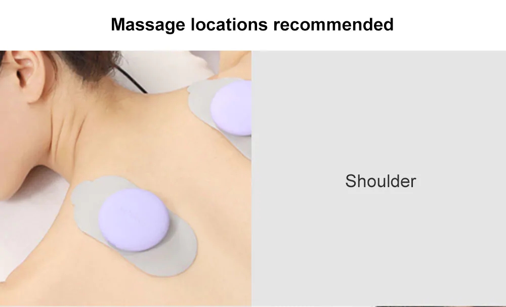 Xiaomi Mooyee Intelligent Macaron Massager APP Control Portable Dual Machines Combine Massager - Gray