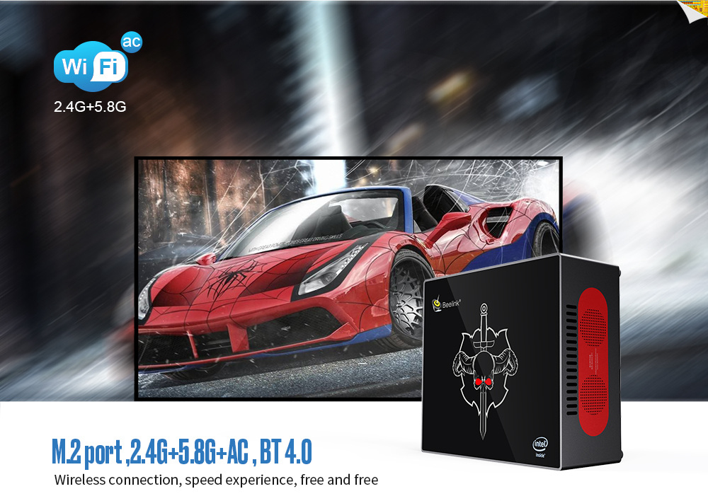 Beelink G5 GAME PC intel Kaby Lake G i5-8305G 8G DDR4 256G NVME SSD 2.4G/5G WIFI DP*2+HDMI*2