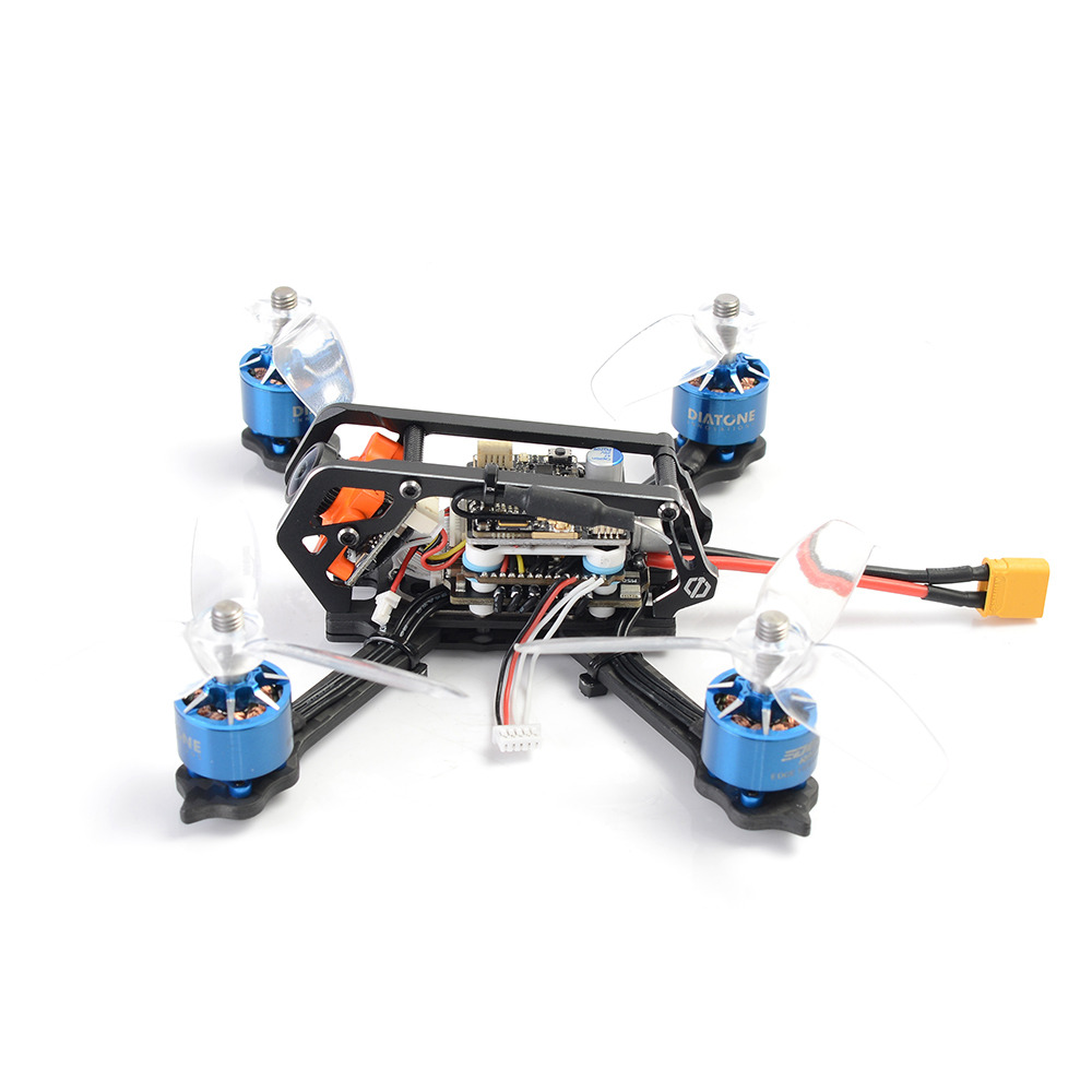Diatone GT-M3 2018 Normal X Brushless FPV Racing Drone F4 FC OSD TBS VTX 20A BLHeli_S ESC with G1 Camera PNP - Black