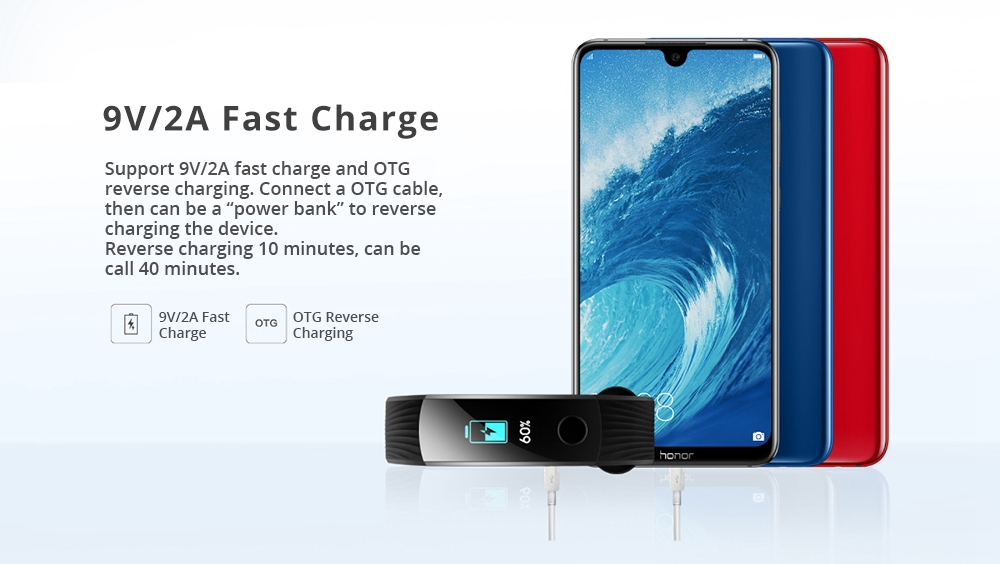 HUAWEI Honor 8X Max 7.12 Inch 4G LTE Smartphone Snapdragon 636 4GB 128GB 16.0MP+2.0MP Dual Rear Cameras Android 8.1 Touch ID Fast Charge 5000mAh - Black