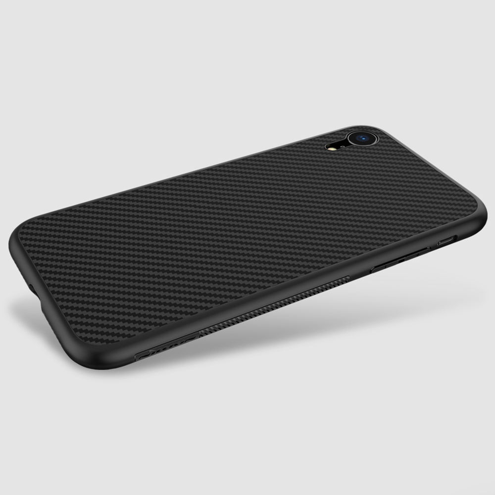 NILLKIN Hard Phone Case For iPhone XR 6.1 Inch Protective Back Cover - Black