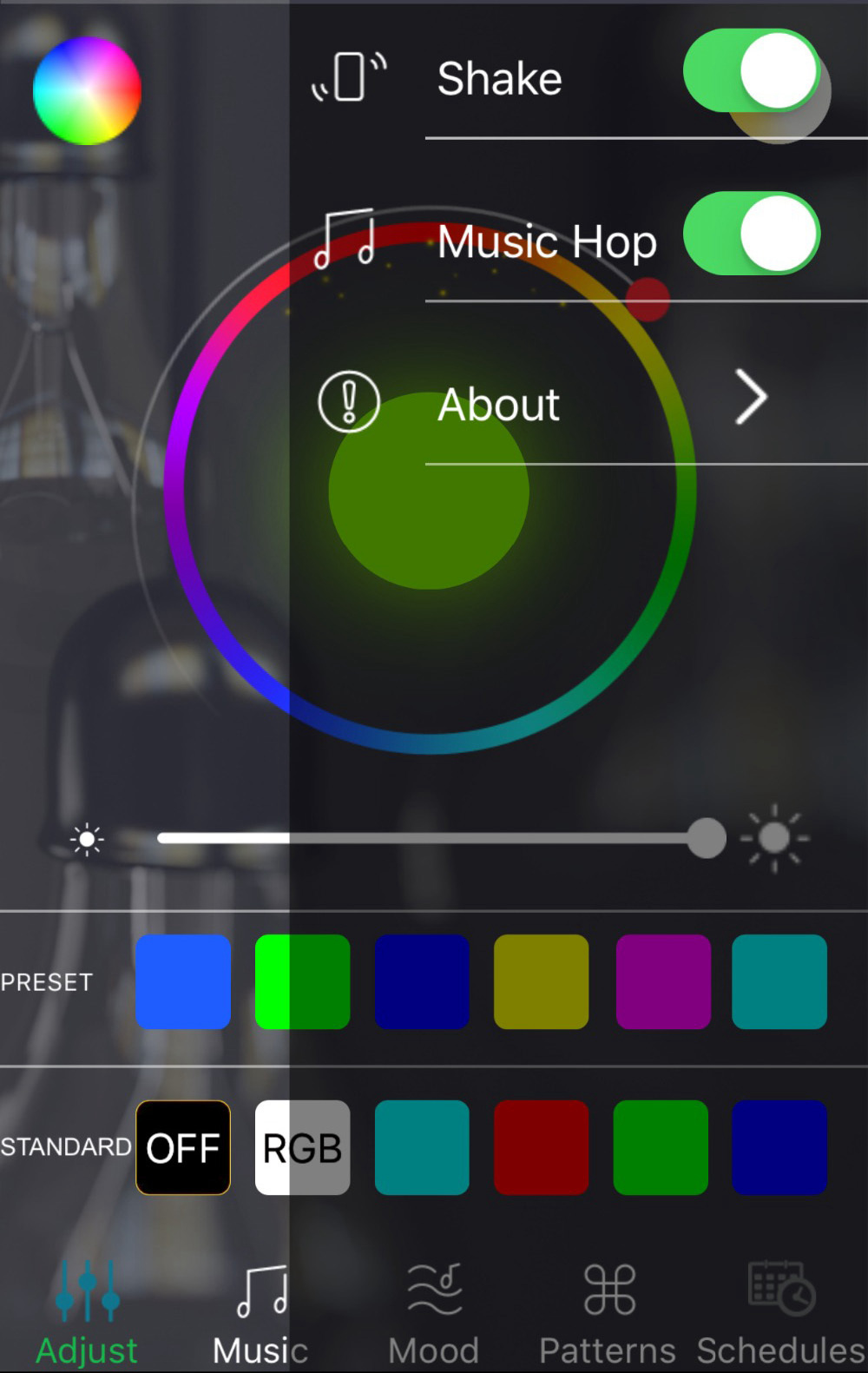 Bluetooth Speaker LED E27 Smart Bulb APP Control Multicolore Colorful LED Speaker - White