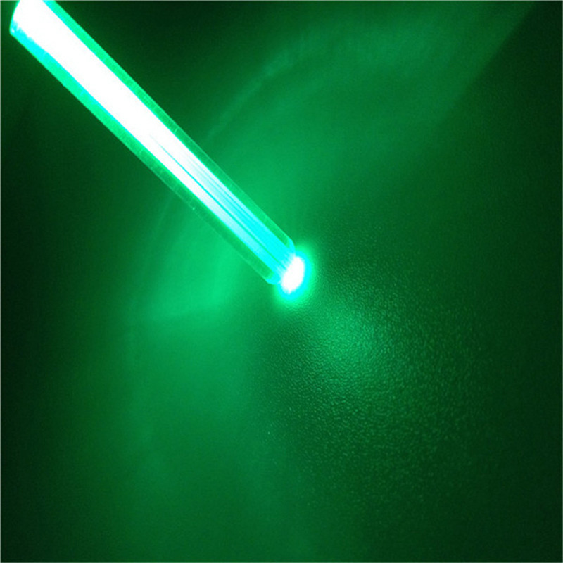 FUMAT LED Mini Flashlight Keychain Fluorescent Bar Torch Portable LED Light - Green