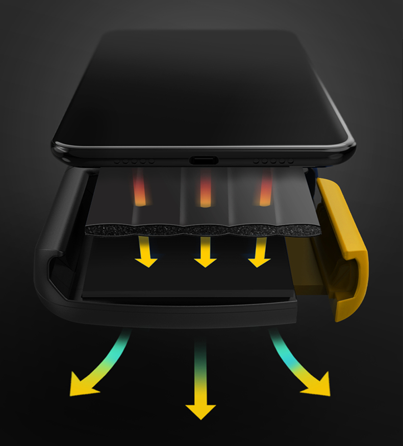 Flydigi WASP physical connection CapAir Mapping One-hand game controller for iphone6~8Plus support Pubg Mobile Legends