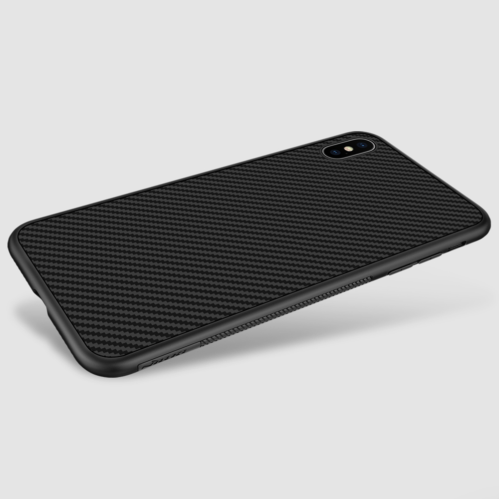 NILLKIN Hard Phone Case For iPhone XS Max 6.5 Inch Protective Back Cover - Black