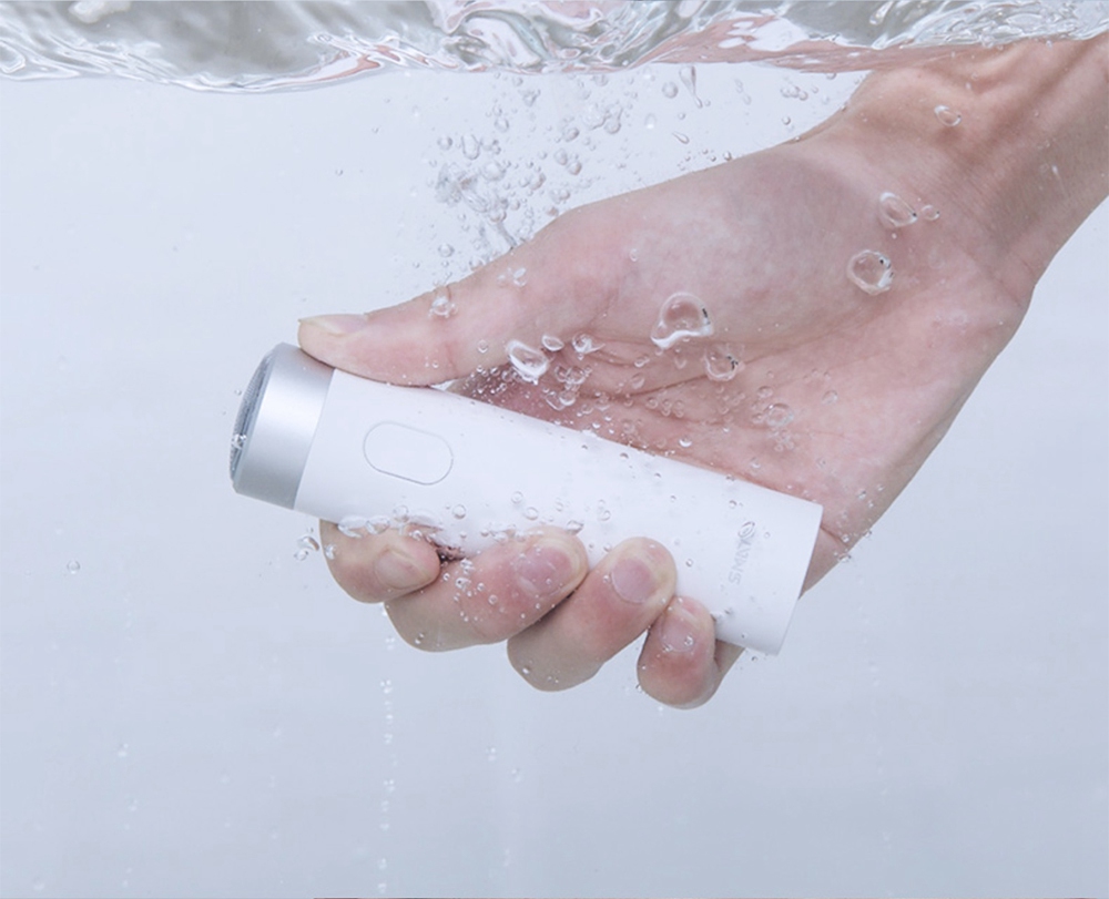 Xiaomi Xumei Turbine Electric Shaver Three Blades IPX7 Water Resistant USB Charging 4500 rpm High-Speed Motor - Black