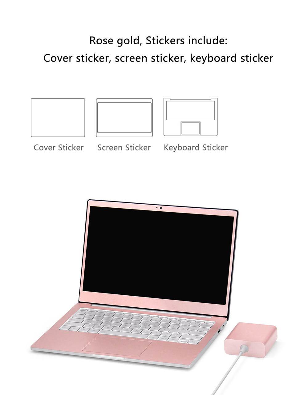 Original Xiaomi Decorative Stickers Color Protective Stickers for 13.3 Inch Xiaomi Notebook laptop - Van Gogh Starry Night