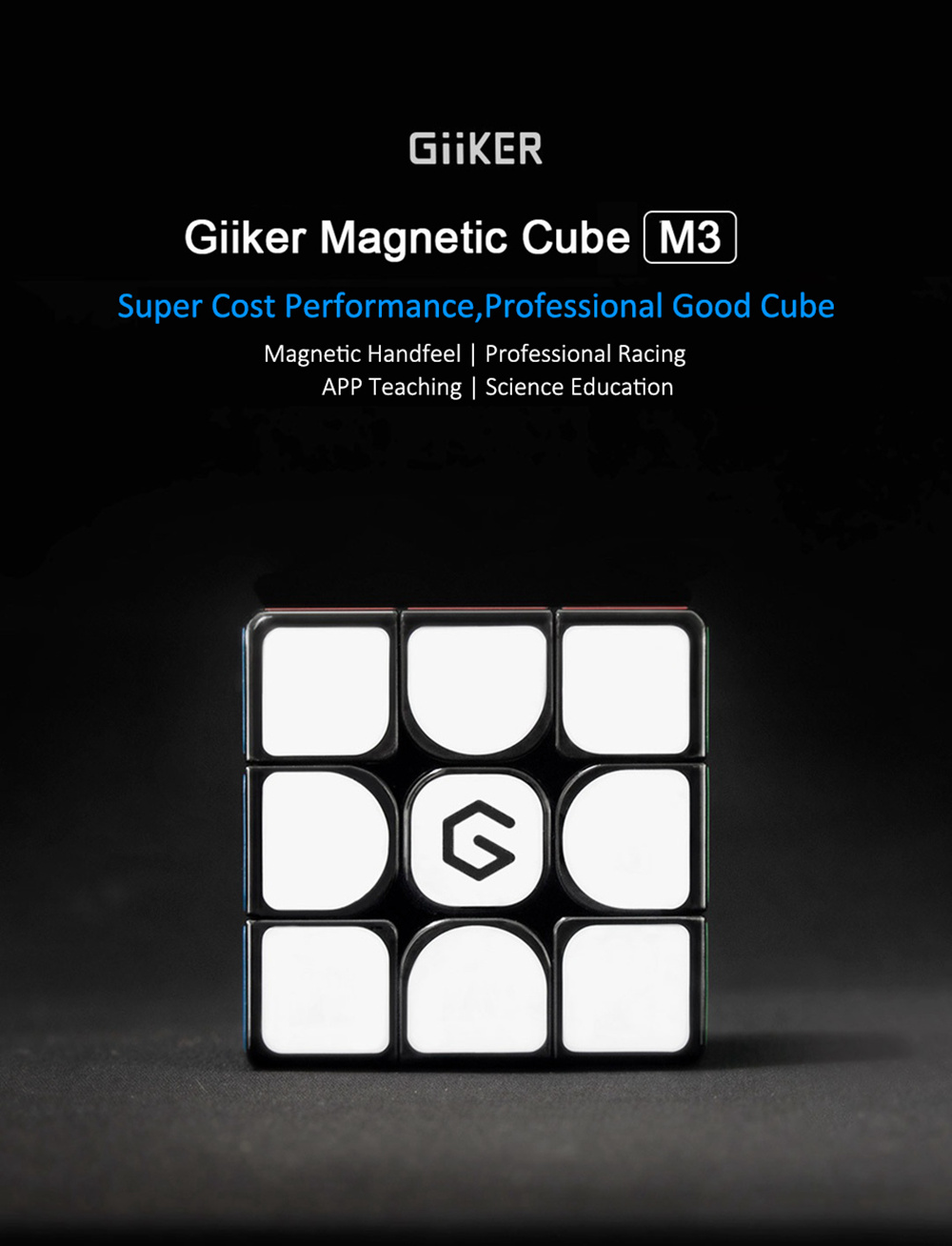 Xiaomi Mijia Giiker M3 Magnetic Cube 3x3x3 Puzzle Decompression