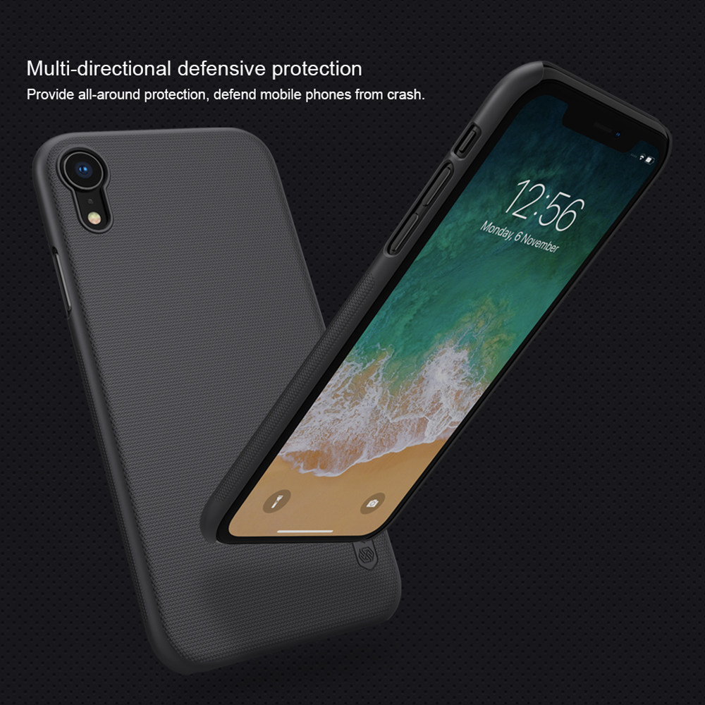 NILLKIN Matte Hard Phone Case for iPhone XR 6.1 Inch Protective Back Cover - Gold