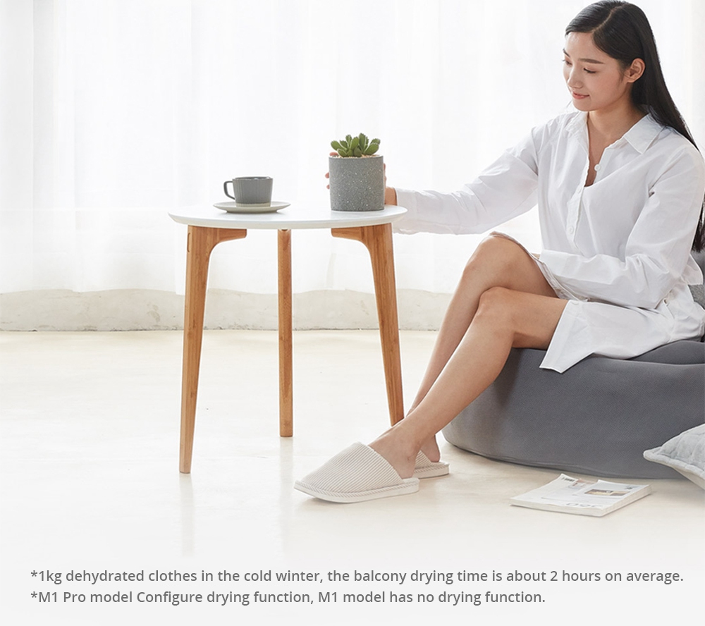 Xiaomi M1 Smart Clothes Dryer 30KG Load Capacity One Button Lift LED Omnidirectional Illumination - White