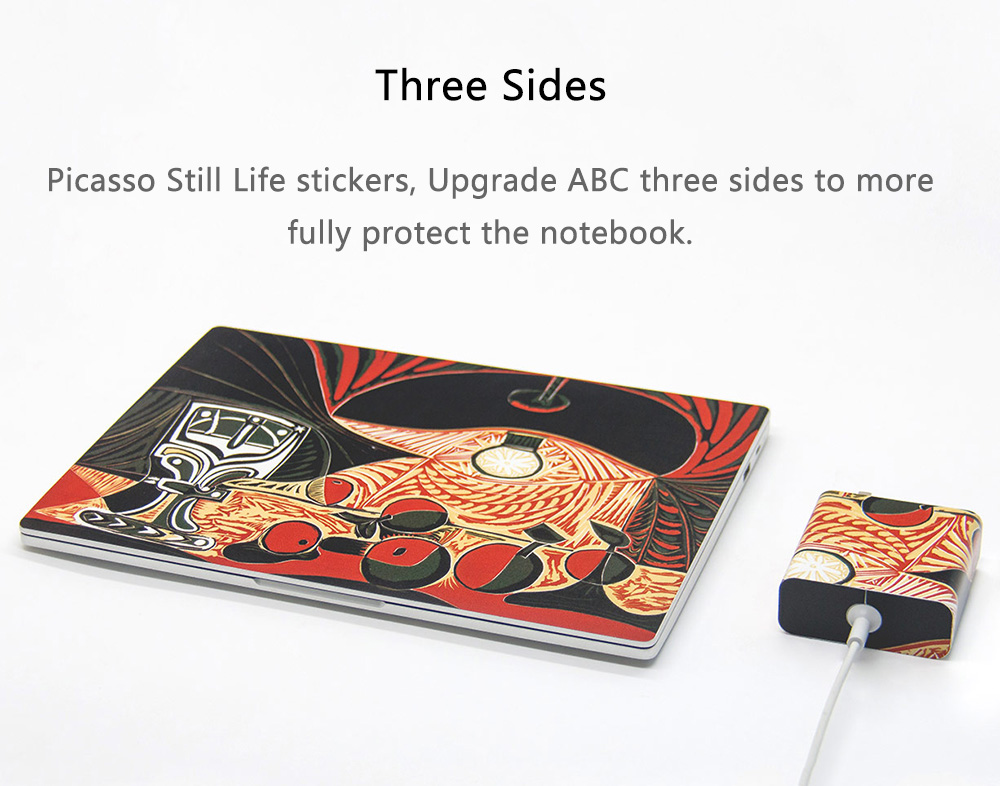 Original Xiaomi Decorative Stickers Color Protective Stickers for 13.3 Inch Xiaomi Notebook laptop - Van Gogh Starry Night