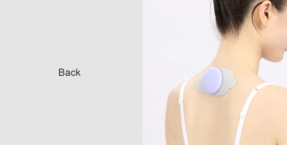 Xiaomi Mooyee Intelligent Macaron Massager APP Control Portable Dual Machines Combine Massager - Gray