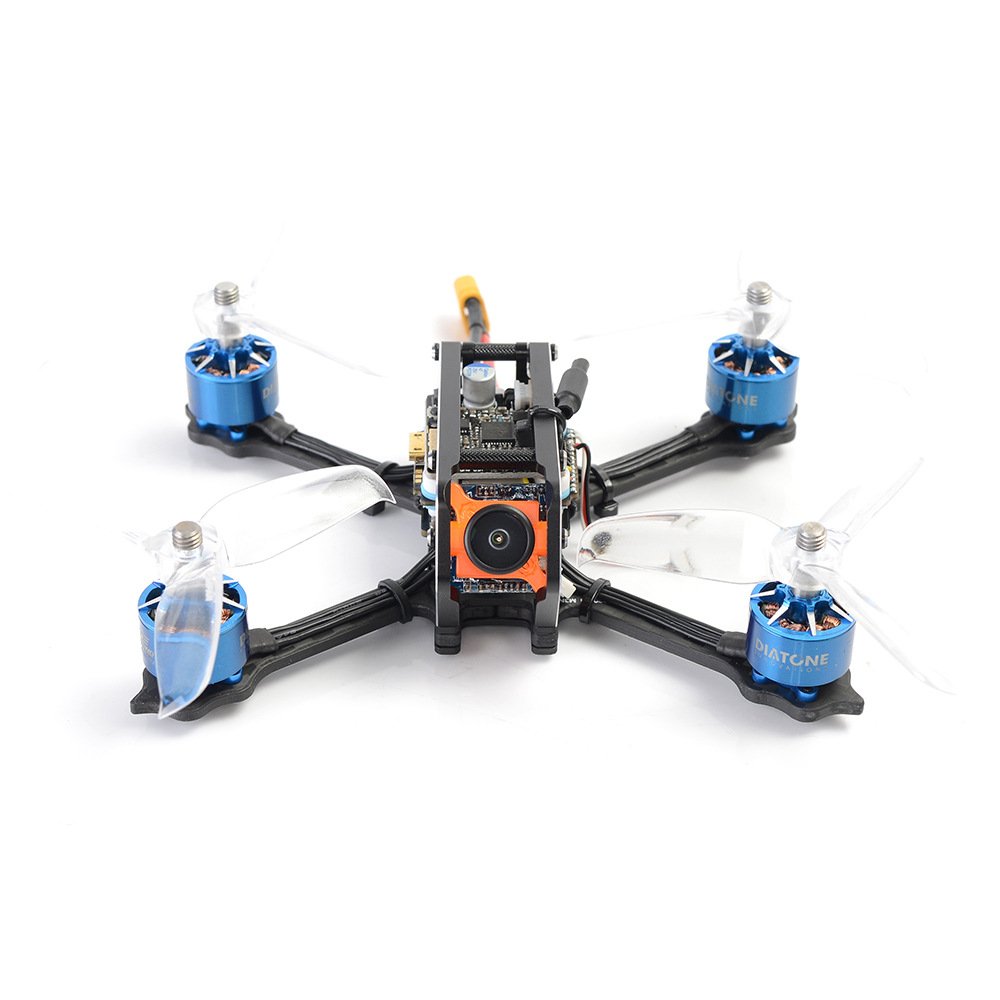Diatone GT-M3 2018 Normal X Brushless FPV Racing Drone F4 FC OSD TBS VTX 20A BLHeli_S ESC with G1 Camera PNP - Black