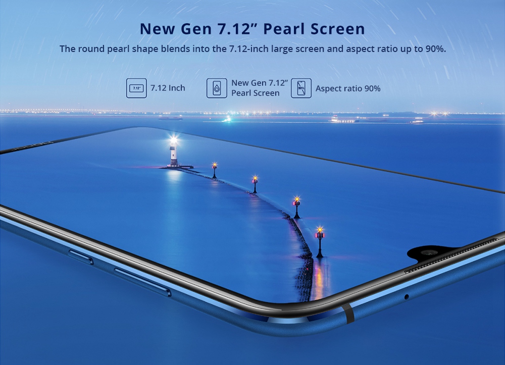 HUAWEI Honor 8X Max 7.12 Inch 4G LTE Smartphone Snapdragon 636 4GB 128GB 16.0MP+2.0MP Dual Rear Cameras Android 8.1 Touch ID Fast Charge 5000mAh - Black