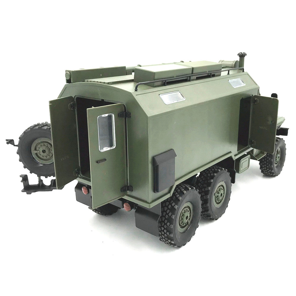 WPL B36 Ural 2.4G 1:16 6WD Off-road RC Car Rock Crawler Military Truck RTR - Army Green