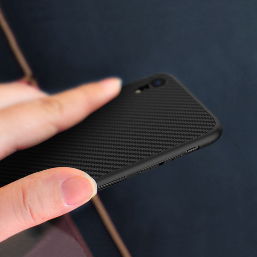 NILLKIN Hard Phone Case For iPhone XR 6.1 Inch Protective Back Cover - Black