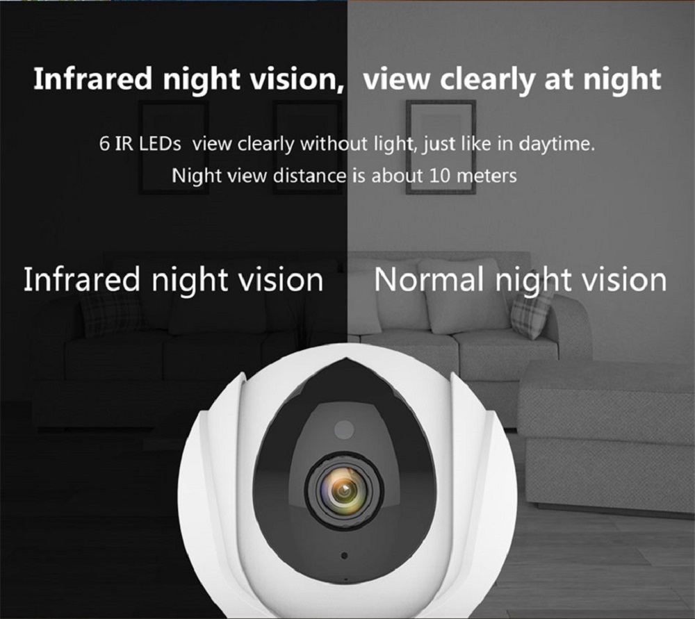 Vstarcam C22Q 4MP Full HD 2.4G/5G Wifi IP Camera Smart Monitor Camera H.265 Compression IP-CUT Onvif - White EU Plug