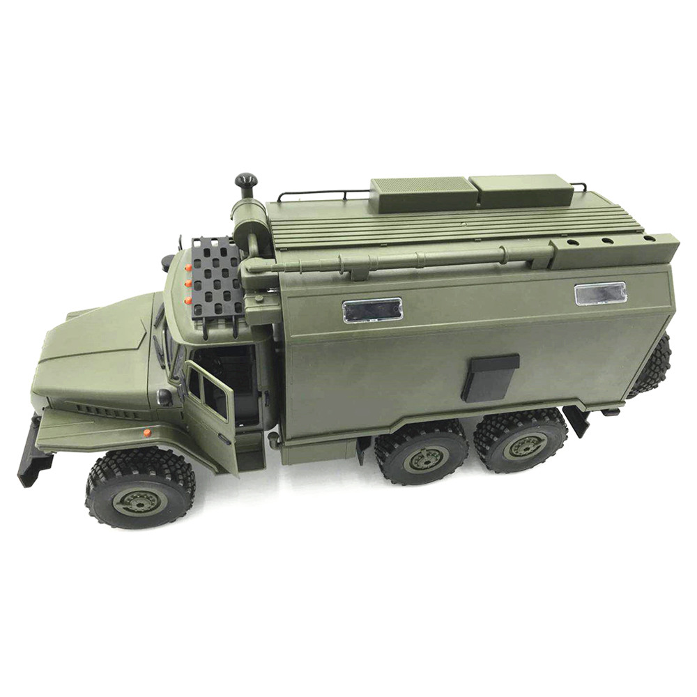 WPL B36 Ural 2.4G 1:16 6WD Off-road RC Car Rock Crawler Military Truck RTR - Army Green