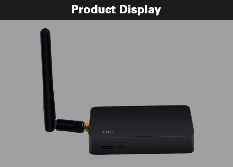 EC-C28 TV Dongle 4K Miracast Airplay Dongle 2.4G/5G Dual Band WiFi LAN Support iOS/Android HDMI/AV Output