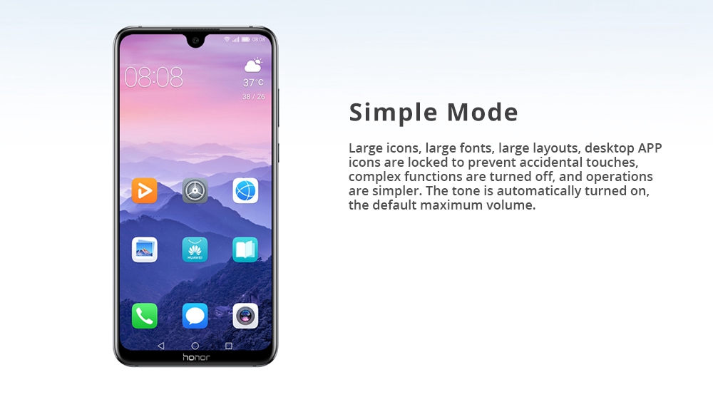 HUAWEI Honor 8X Max 7.12 Inch 4G LTE Smartphone Snapdragon 636 4GB 64GB 16.0MP+2.0MP Dual Rear Cameras Android 8.1 Touch ID Fast Charge 5000mAh - Black