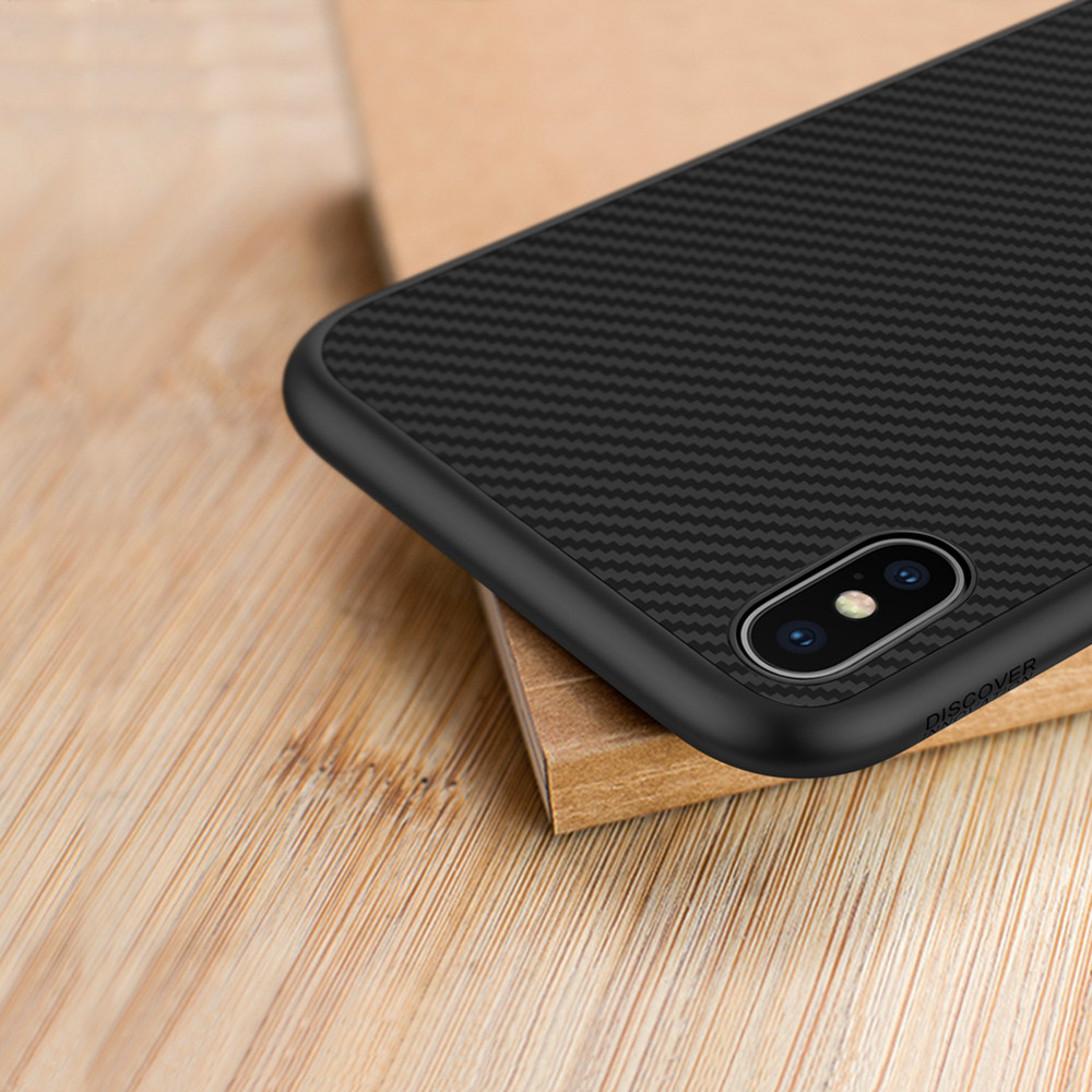NILLKIN Hard Phone Case For iPhone XS Max 6.5 Inch Protective Back Cover - Black