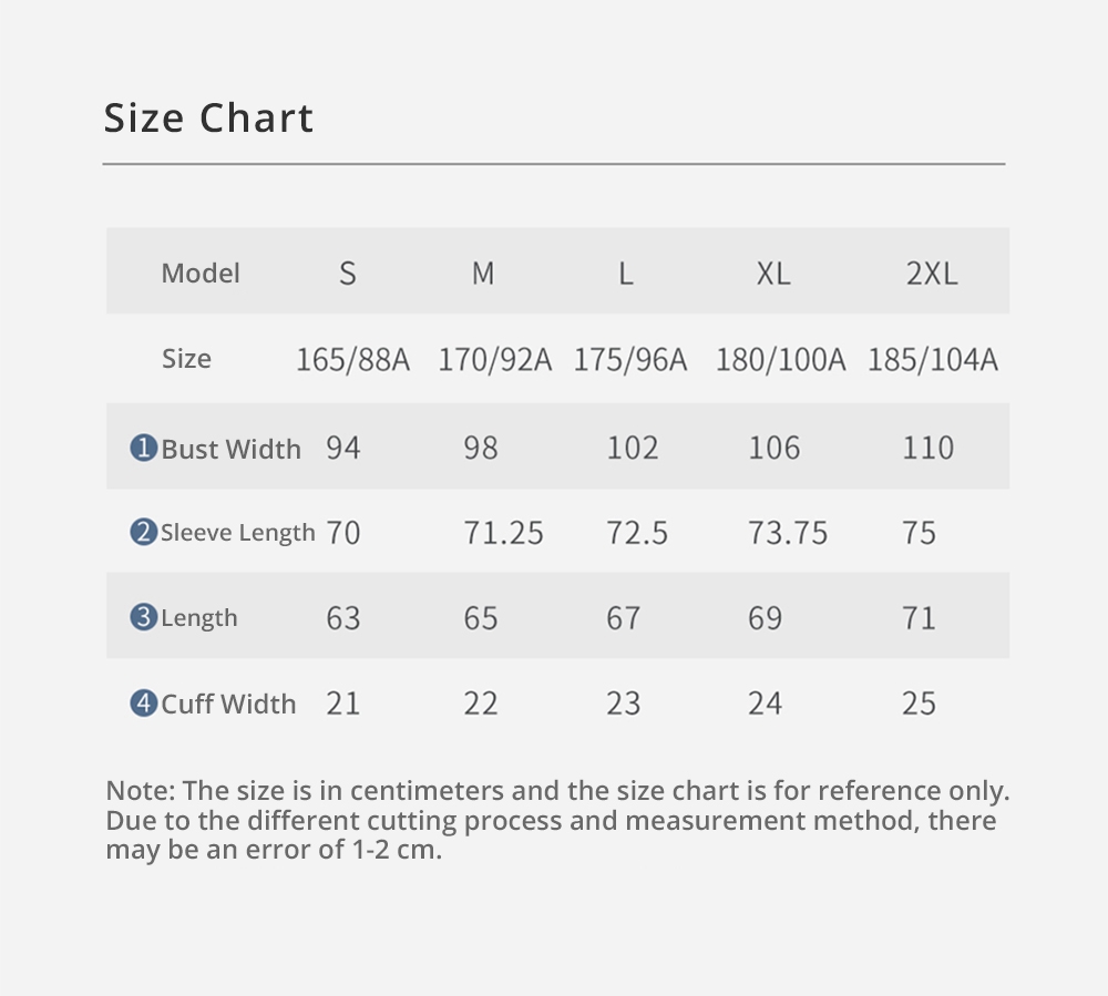 Xiaomi Uleemark Men Sports Long Sleeve Crew Neck T-shirt Moisture Wicking Classic Sweatshirt Size L - White