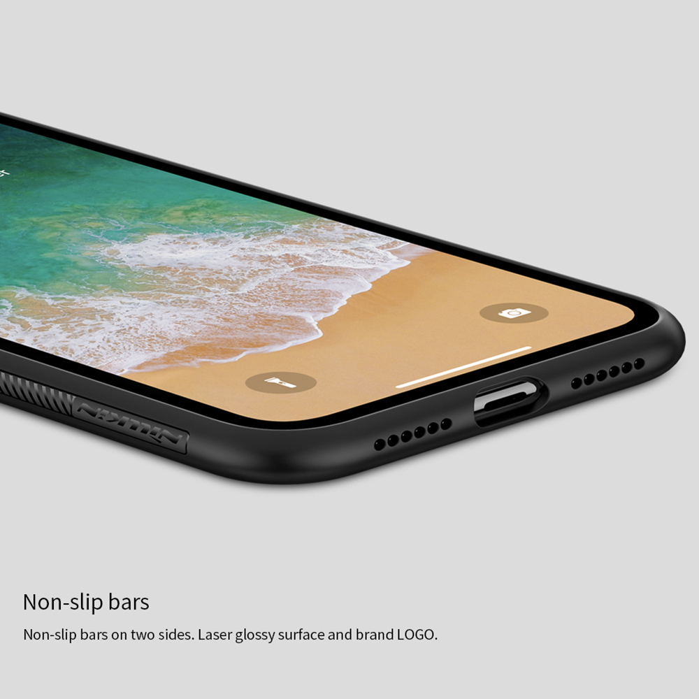NILLKIN Hard Phone Case For iPhone XR 6.1 Inch Protective Back Cover - Black
