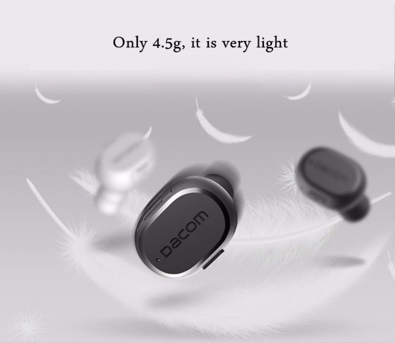 Dacom K007 Mini Bluetooth Wireless Sport Earphones In-ear Headphones Earbuds - Black