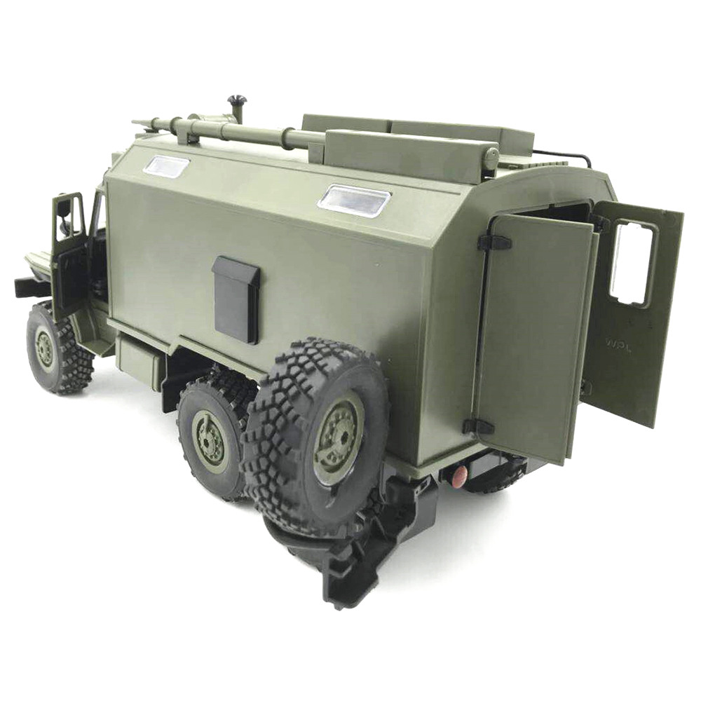 WPL B36 Ural 2.4G 1:16 6WD Off-road RC Car Rock Crawler Military Truck RTR - Army Green