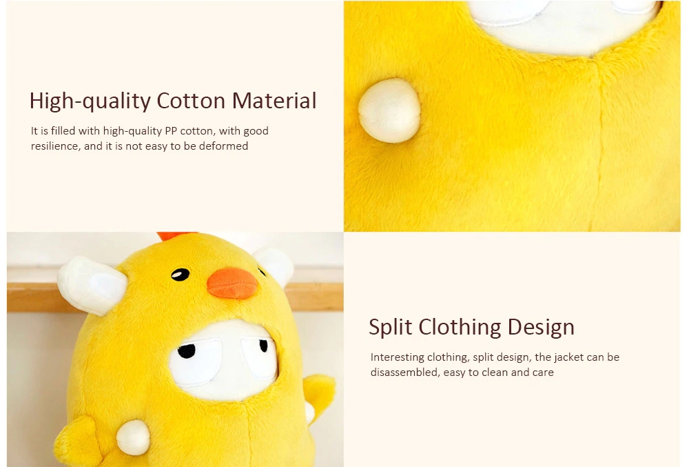 Xiaomi MiTU Chick Doll Stuffed Soft Plush Toy Collection Gift - Yellow