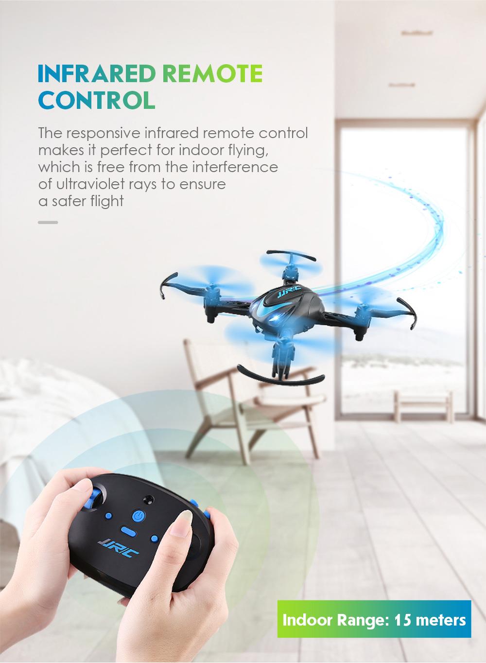 JJRC H48 Mini 2.4G 4CH 6Axis Gyro 3D Flips Dual Charing Modes RC Quadcopter RTF Green - Two Battery