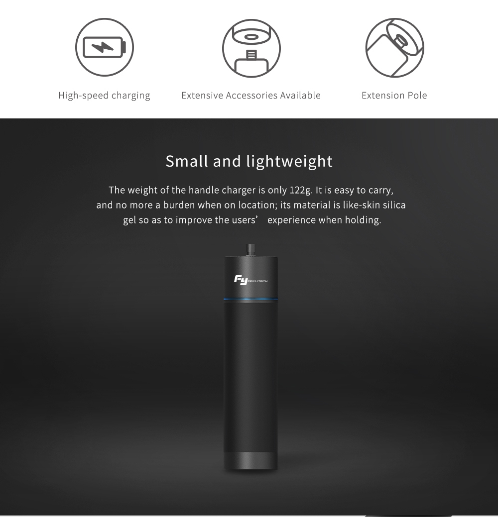 Feiyu Tech G5 SPG WG2 VIMBLE2 Handheld Gimbal Spare Parts Handle Charger
