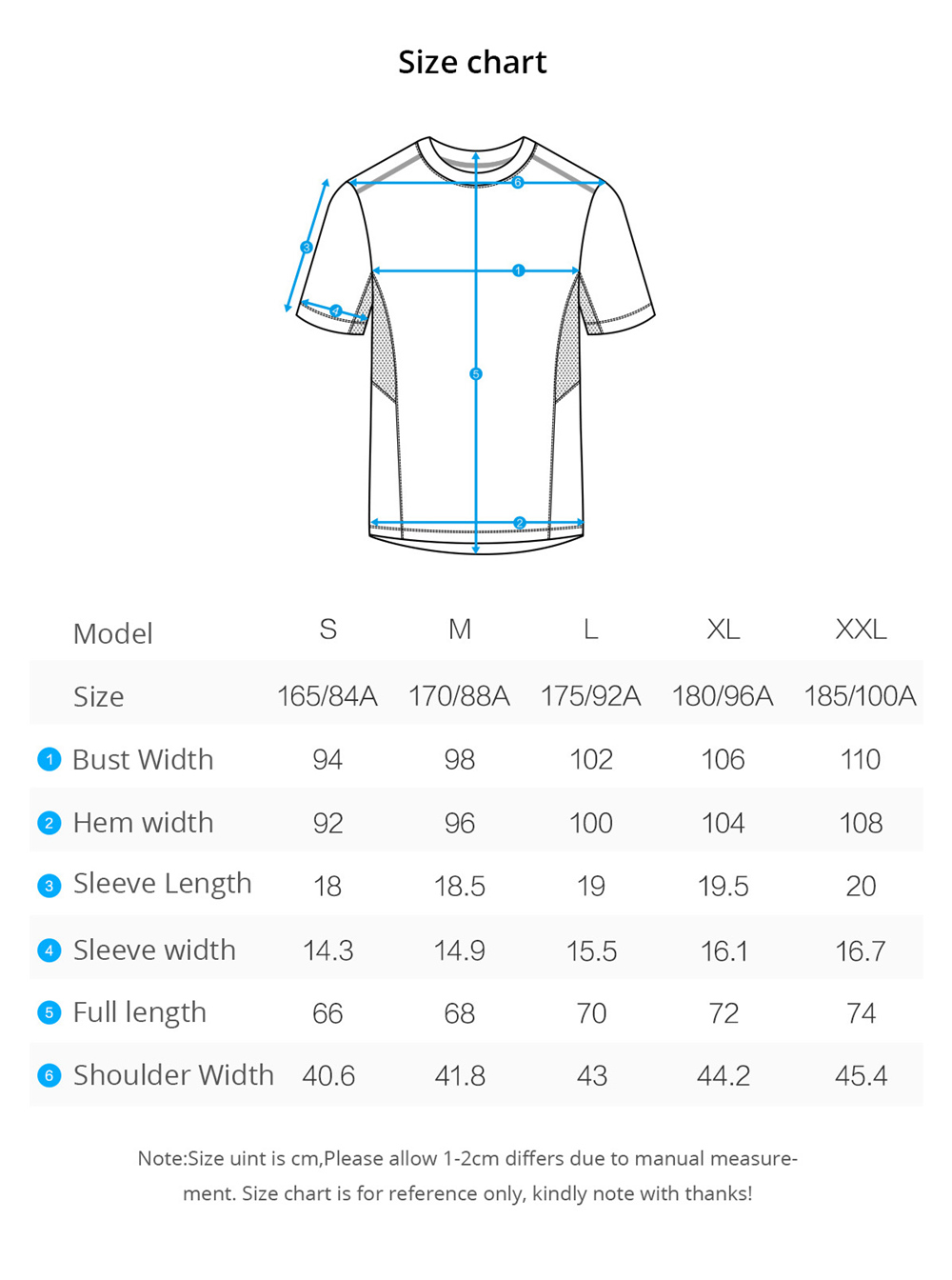 Xiaomi Youpin Round Collar Sports T-shirt Breathable Quick-drying Reflective Size L - Black