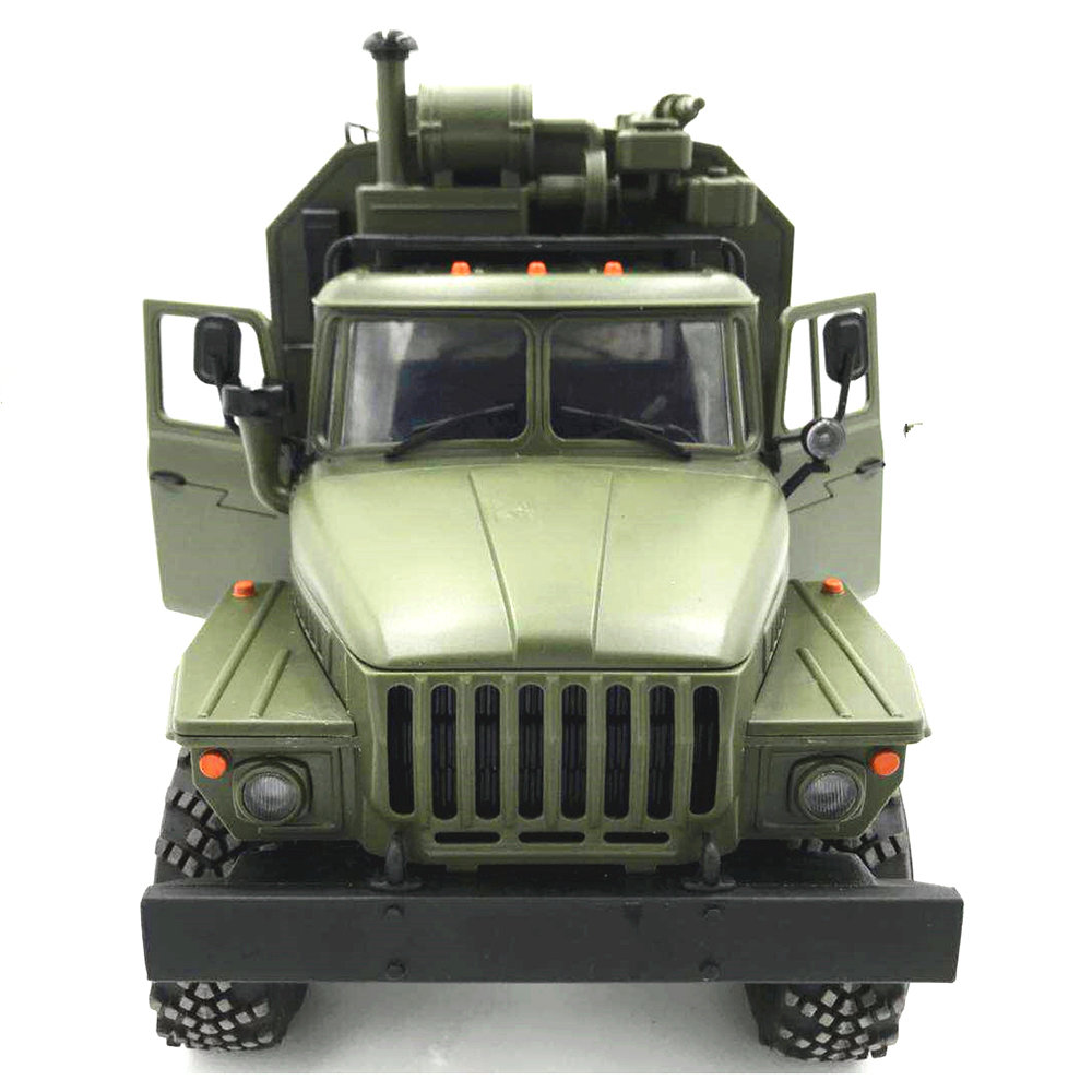 WPL B36 Ural 2.4G 1:16 6WD Off-road RC Car Rock Crawler Military Truck RTR - Army Green