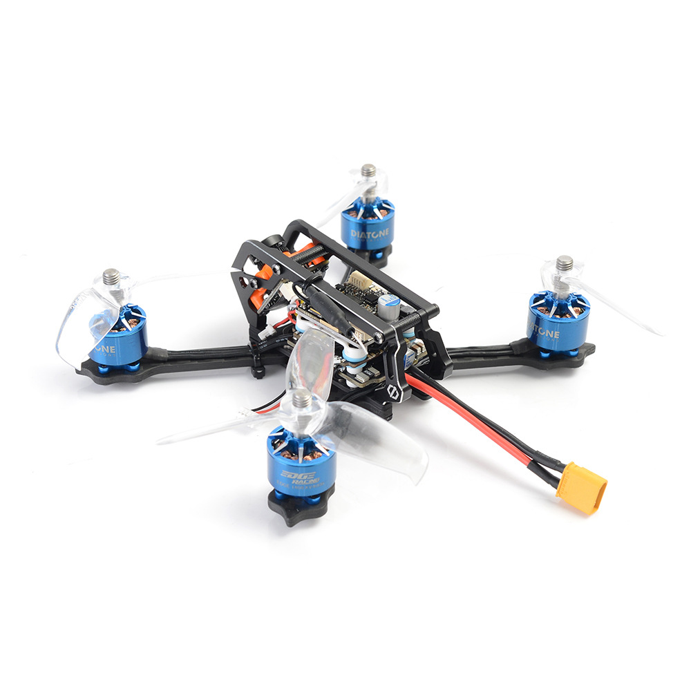 Diatone GT-M3 2018 Normal X Brushless FPV Racing Drone F4 FC OSD TBS VTX 20A BLHeli_S ESC with G1 Camera PNP - Black